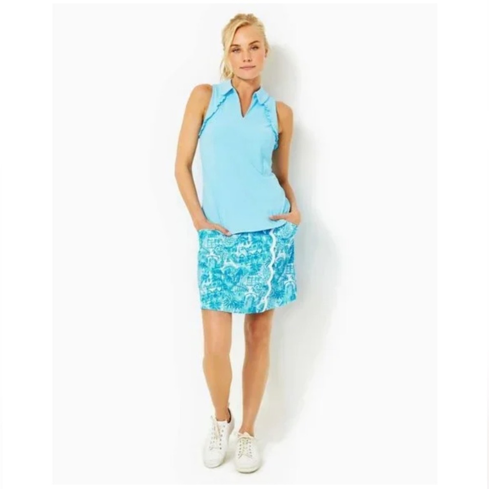 Lilly Pulitzer - Luxletic Monica Scallop Skort - Picture 2 of 4